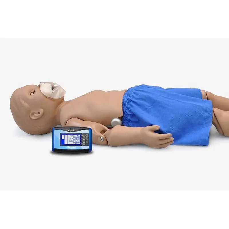 1-Year CPR Simulator w- I.V. Arm, I.O Access And OMNI® Code Blue, Light