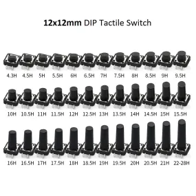 12x12mm Tactile Push Button Switch