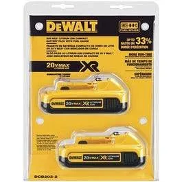 20-Volt Lithium-Ion Batteries, 2-Pk.