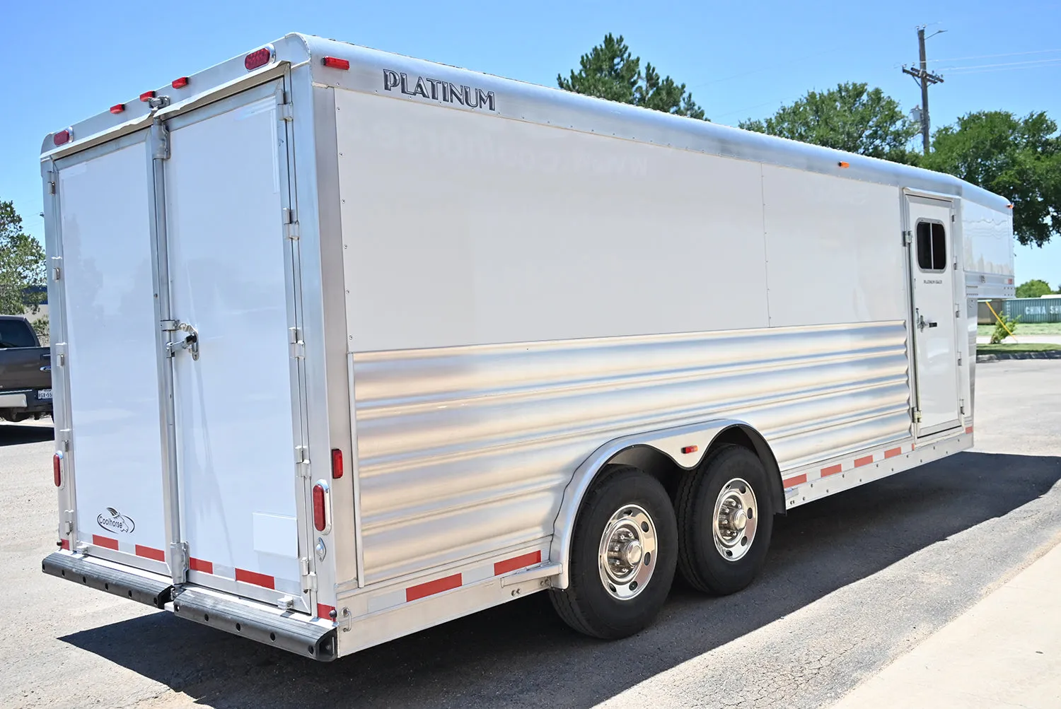 2024 Platinum 8'x20' Cargo GN Trailer with Hydraulic Jack