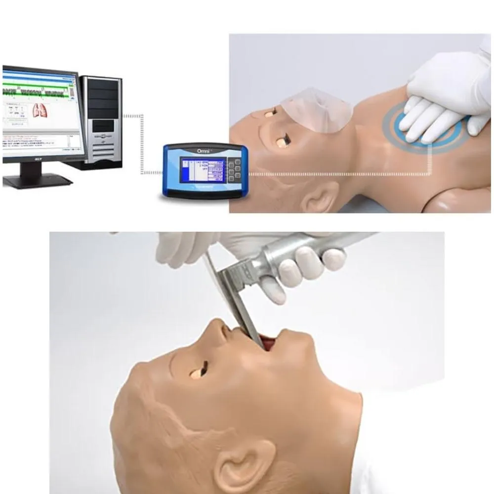 5-Year CPR and Trauma Care Simulator With OMNI® Code Blue Pack, Medium