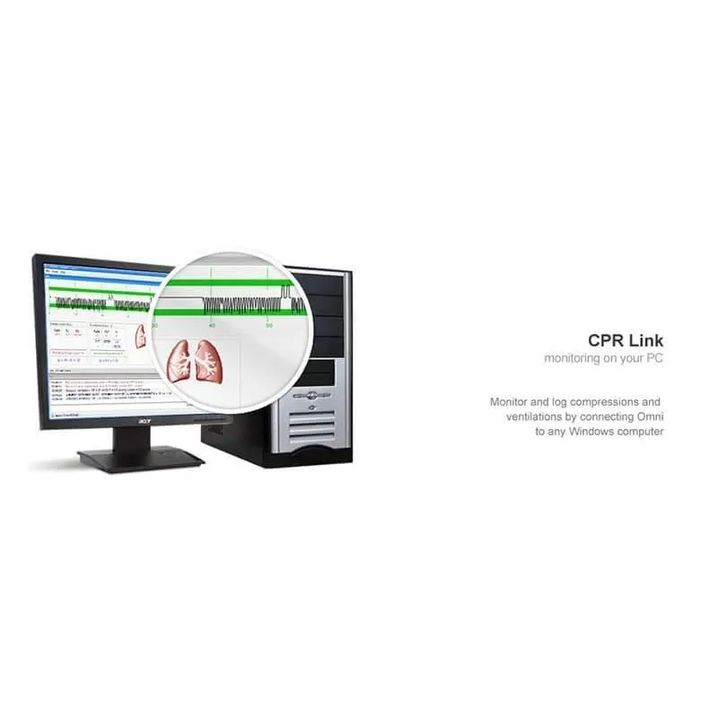 5-Year CPR Simulator w- I.V. Arm, I.O Access and OMNI® Code Blue, Light