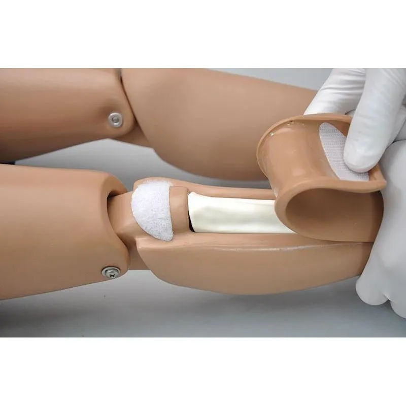 5-Year CPR Simulator w- I.V. Arm, I.O Access and OMNI® Code Blue, Light