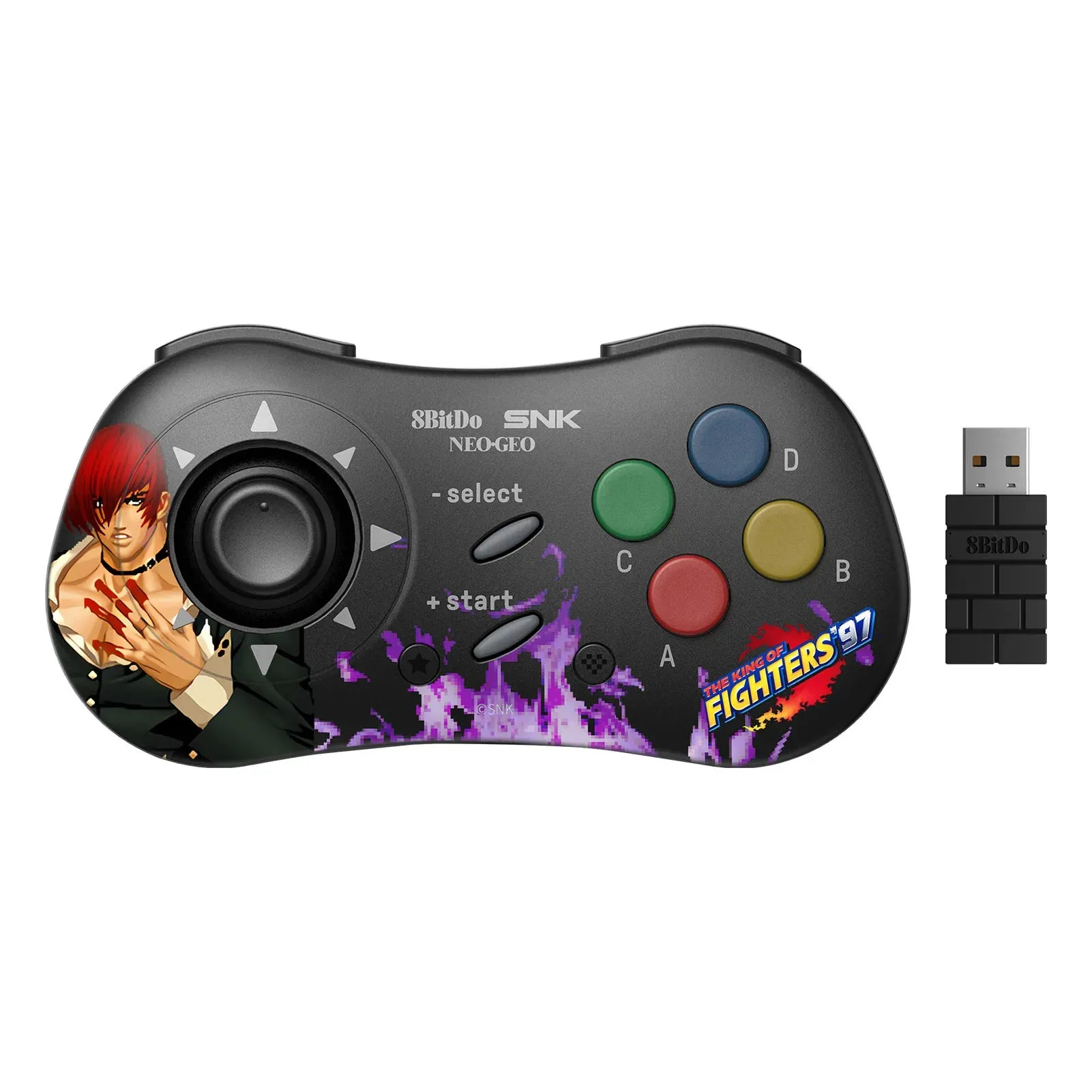 8BitDo NEOGEO Bluetooth & 2.4g Wireless Controller: For NEOGEO Mini, Windows PC, Android