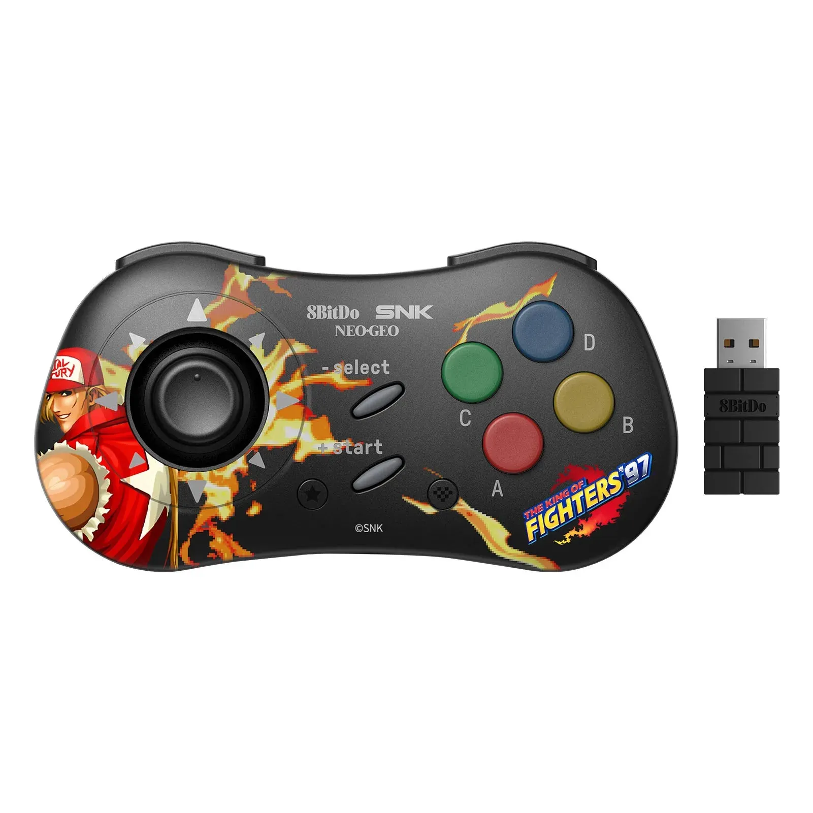 8BitDo NEOGEO Bluetooth & 2.4g Wireless Controller: For NEOGEO Mini, Windows PC, Android