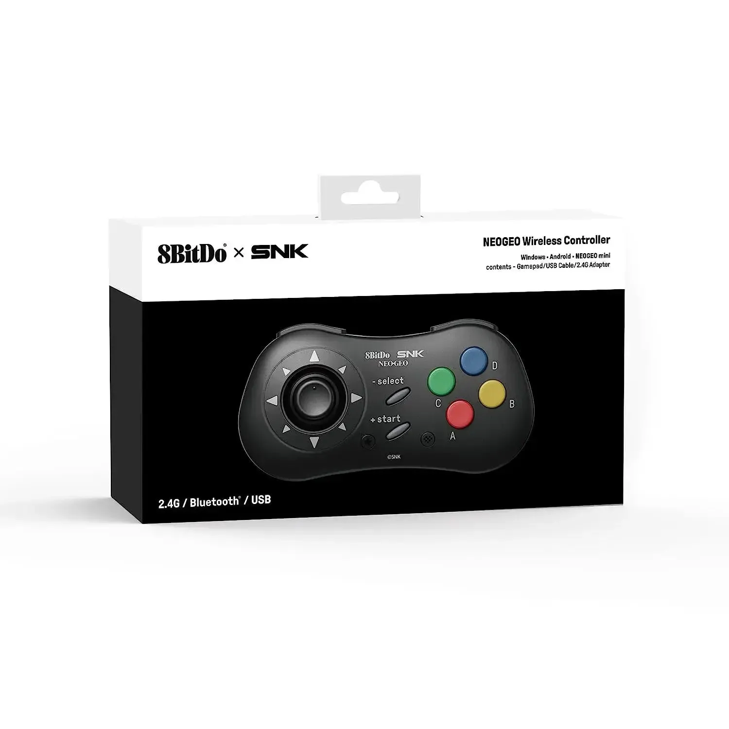 8BitDo NEOGEO Bluetooth & 2.4g Wireless Controller: For NEOGEO Mini, Windows PC, Android