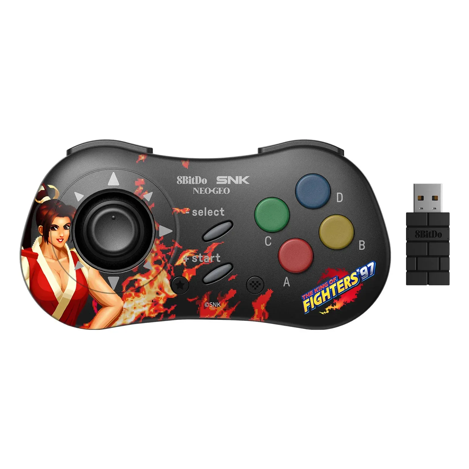 8BitDo NEOGEO Bluetooth & 2.4g Wireless Controller: For NEOGEO Mini, Windows PC, Android