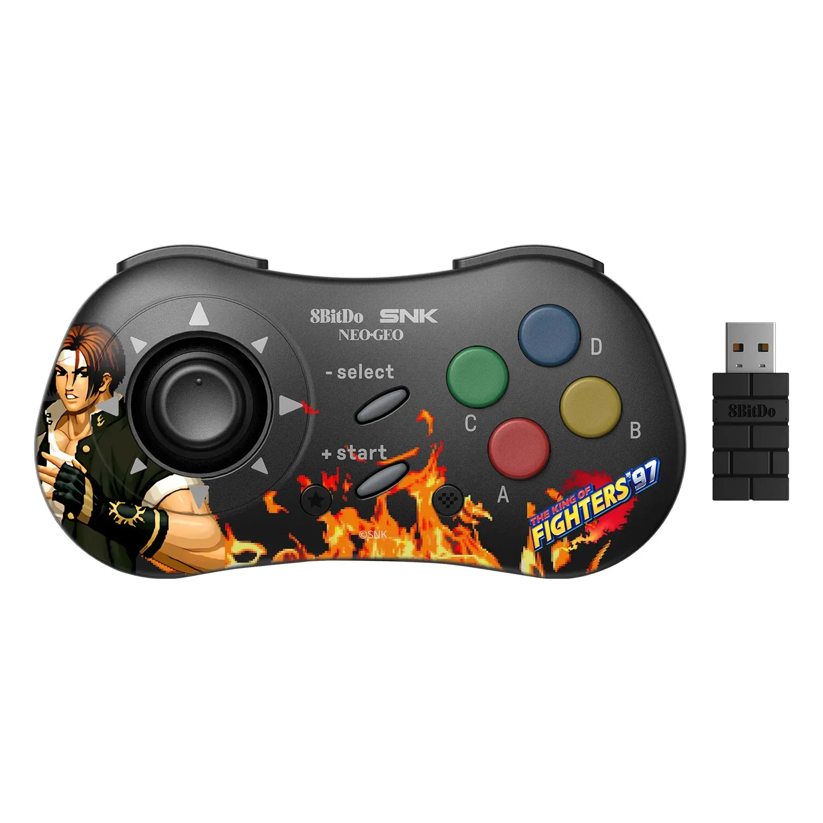 8BitDo NEOGEO Bluetooth & 2.4g Wireless Controller: For NEOGEO Mini, Windows PC, Android