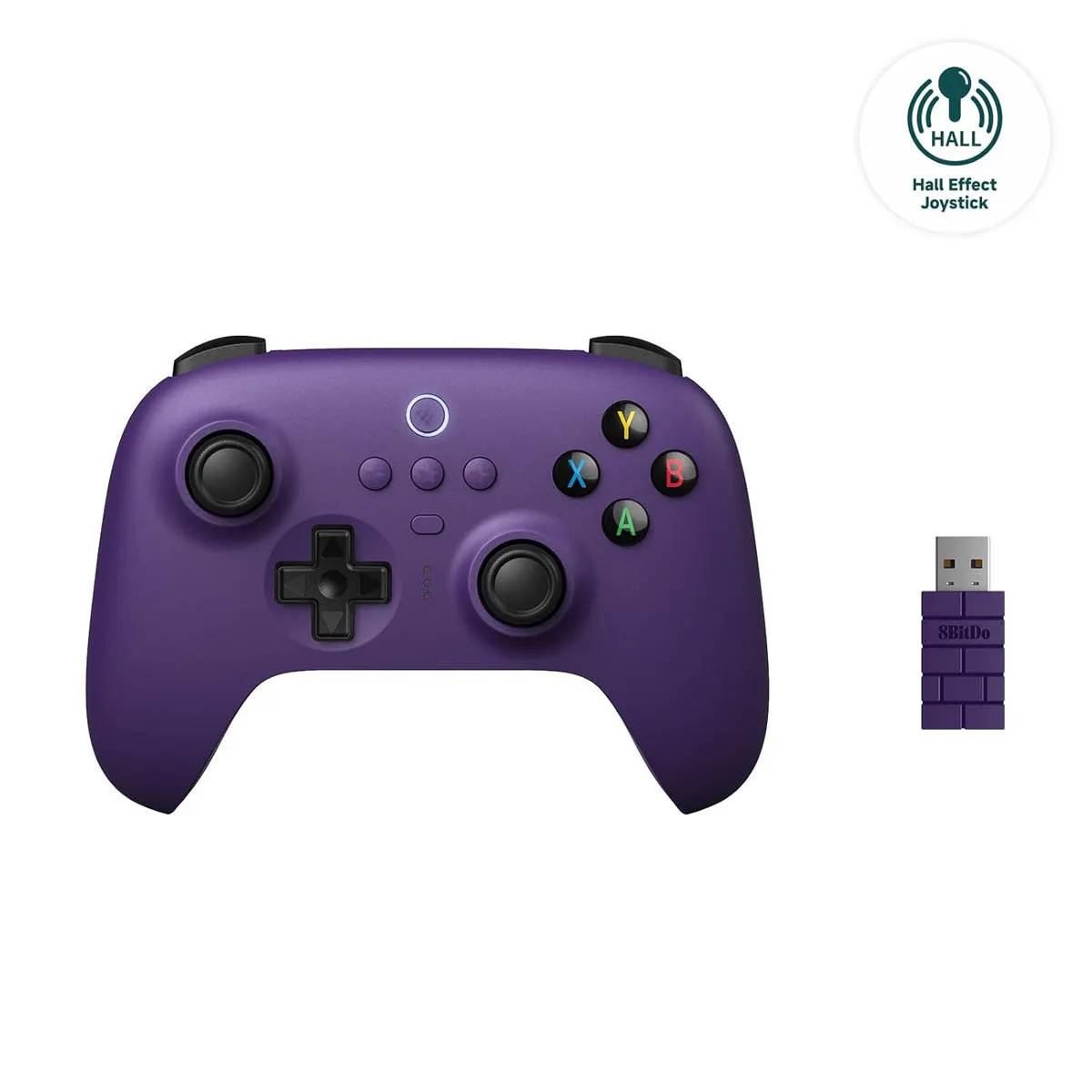 8Bitdo Ultimate Wireless 2.4G Controller Hall Ed. for Windows/ Android/ Apple (81HA)