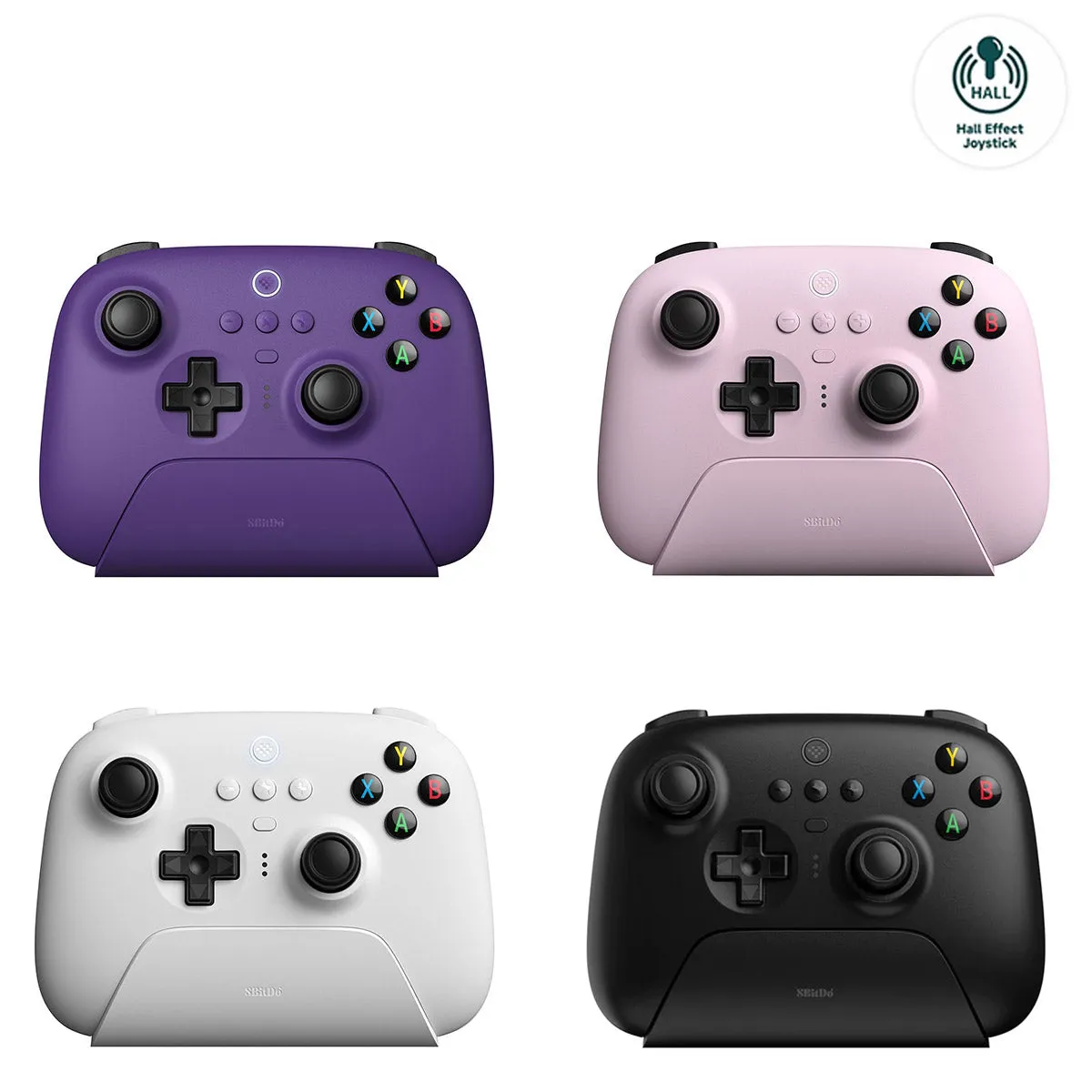 8Bitdo Ultimate Wireless 2.4G Controller Hall Ed. for Windows/ Android/ Apple (81HA)