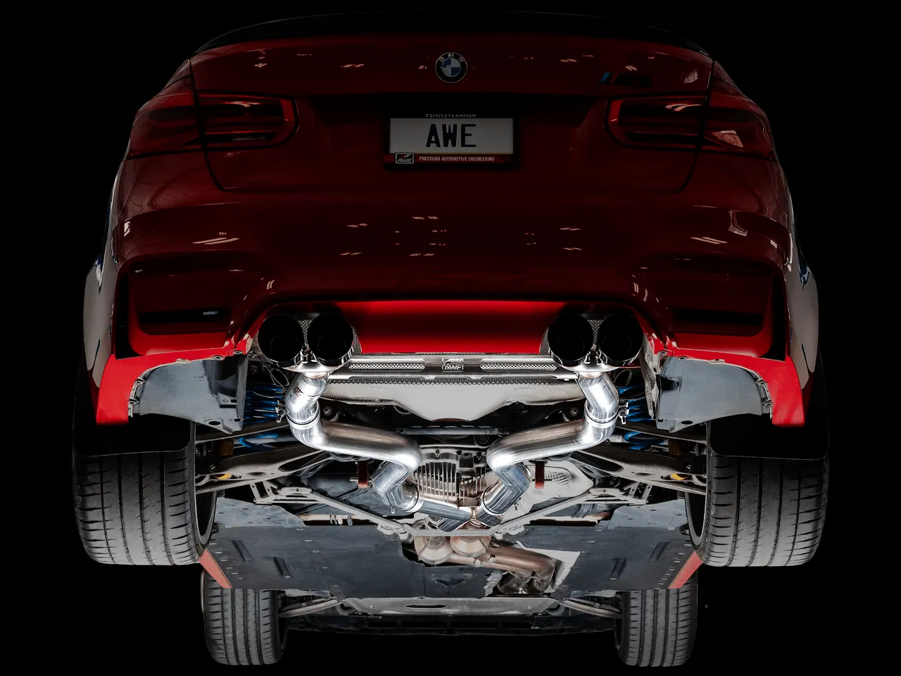 AWE Exhaust Suite for the BMW F8X M3/M4 - Track Edition Catback