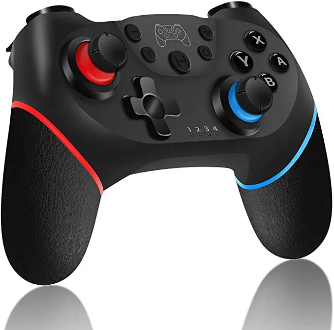 Bluetooth-compatible Pro Gamepad for N-Switch NS-Switch NS Switch Console Wireless Gamepad Video Game USB Joystick Control