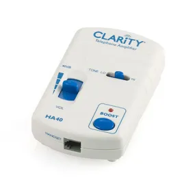 Clarity HA40 Inline Telephone Handset Amplifier