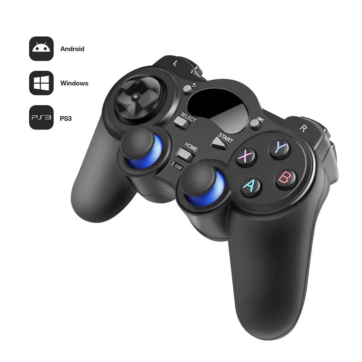 D3475A Universal 2.4G Wireless Game Controller for Android TV Box Tablets PC GPD XD New