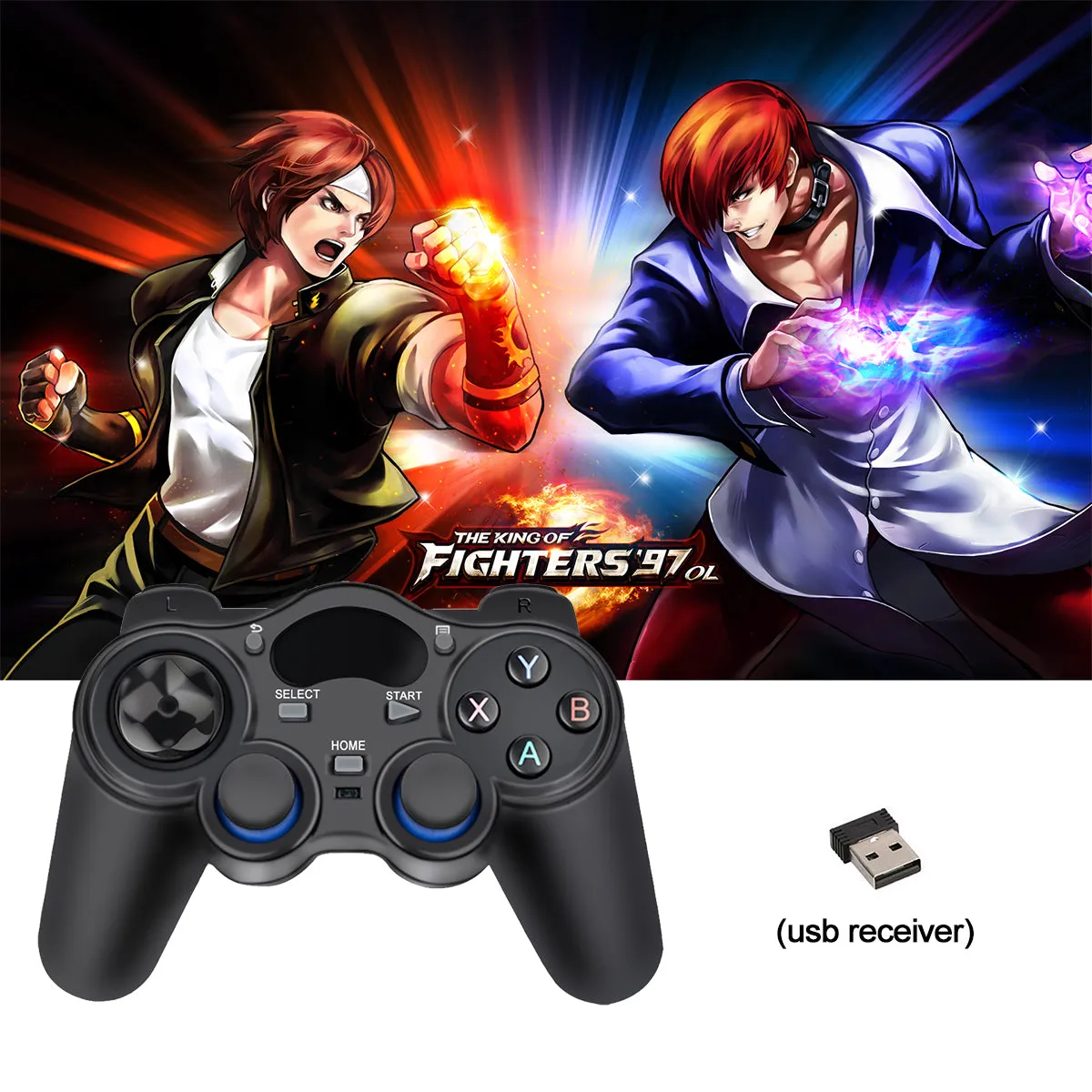 D3475A Universal 2.4G Wireless Game Controller for Android TV Box Tablets PC GPD XD New