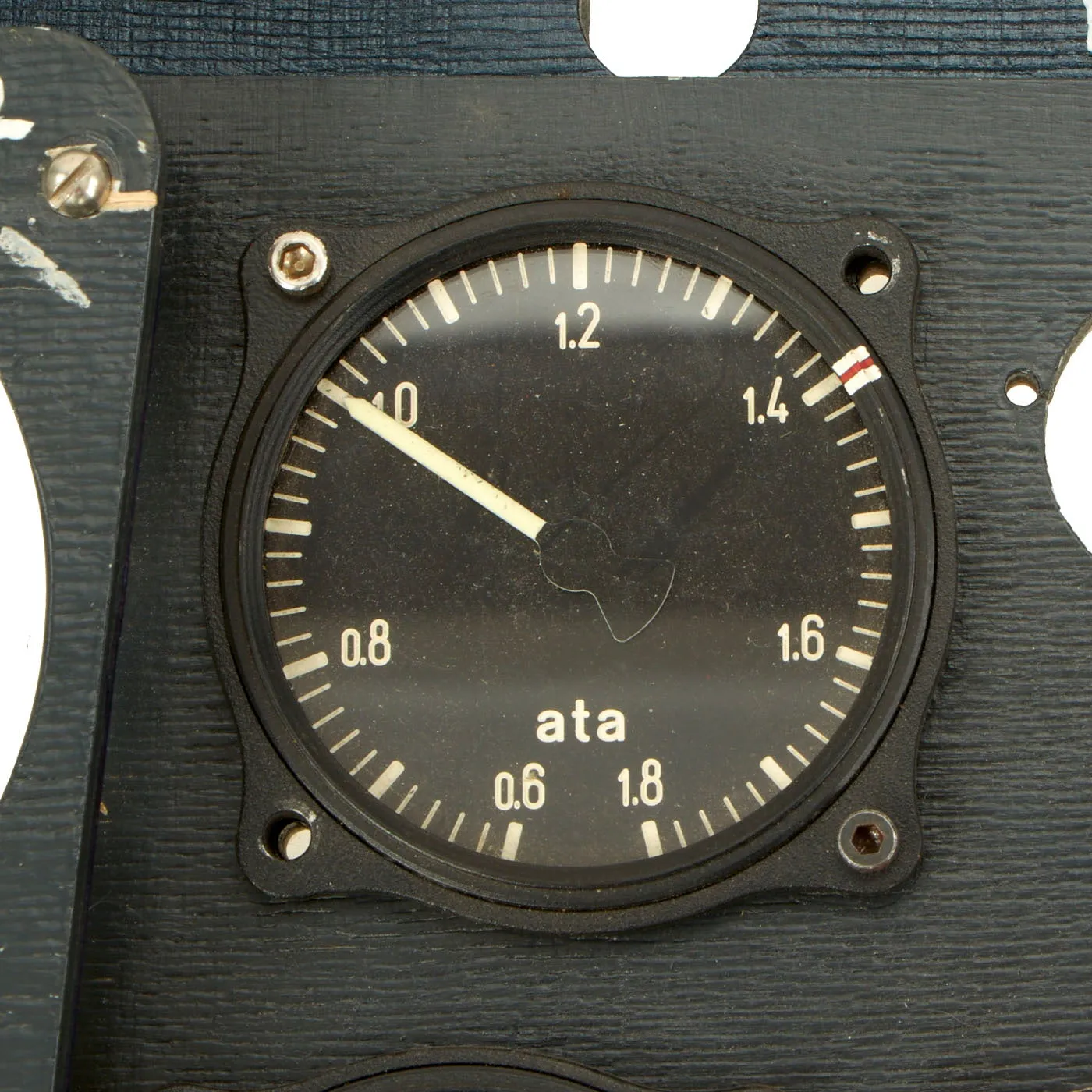 German WWII Luftwaffe Me 109 Bf 109 Replica Cockpit Instrument Panel with Original and Reproduction Gauges