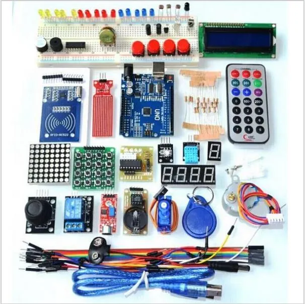 NEWEST RFID Starter Kit for Arduino UNO R3 Upgraded version Learning Suite With Retail Box