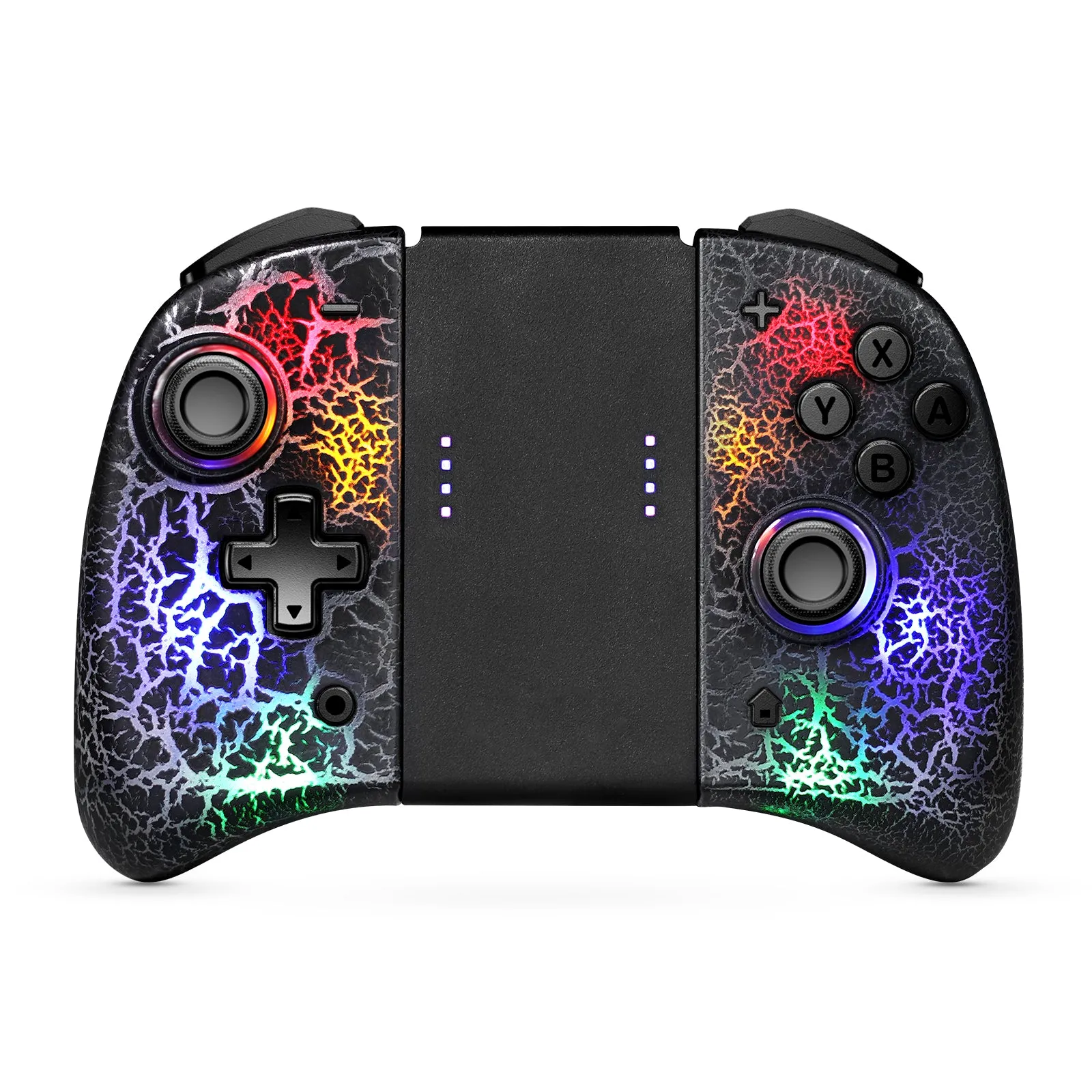 NexiGo Wireless Dual Joypad Controller with Thumbstick LED for Nintendo Switch