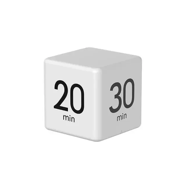 Productivity Cube Timer LED Display 4 Preset Time Dual Modes