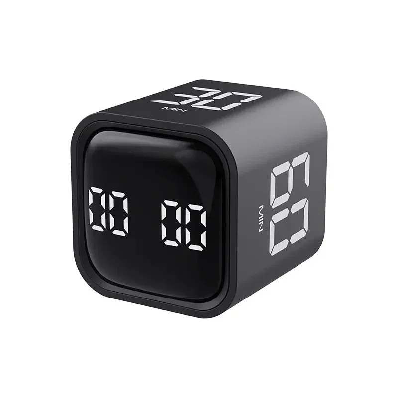 Productivity Cube Timer LED Display 4 Preset Time Dual Modes