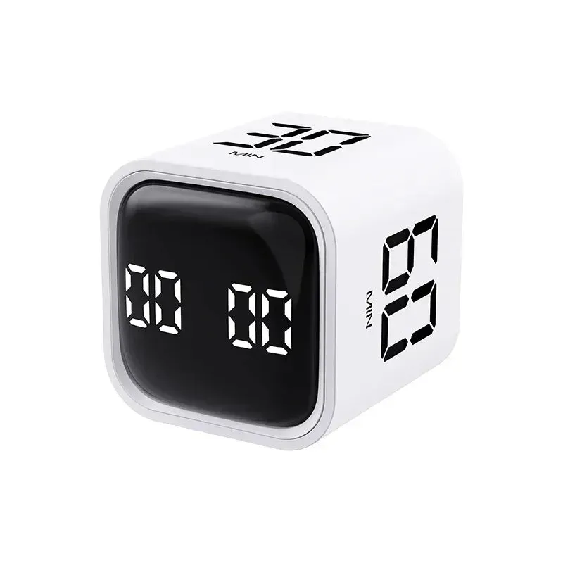 Productivity Cube Timer LED Display 4 Preset Time Dual Modes