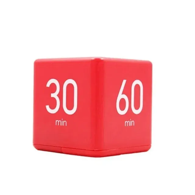 Productivity Cube Timer LED Display 4 Preset Time Dual Modes