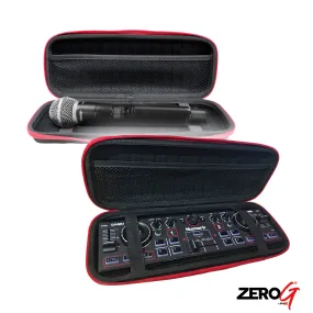 ProX XB-DJ2GO2 ZeroG Ultra Lightweight Hard Shell DJ Controller for fits Numark DJ2GO2 and Wireless Mic - Nano Size