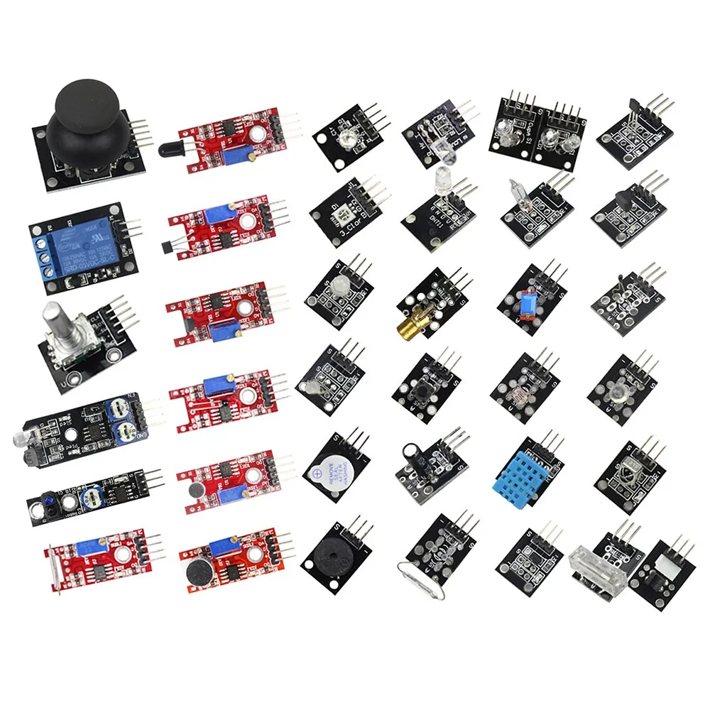 Smart Electronics 37 in 1 Sensor Kit  Brand New 37in1 with Plastic Box for arduino Diy Starters KIT