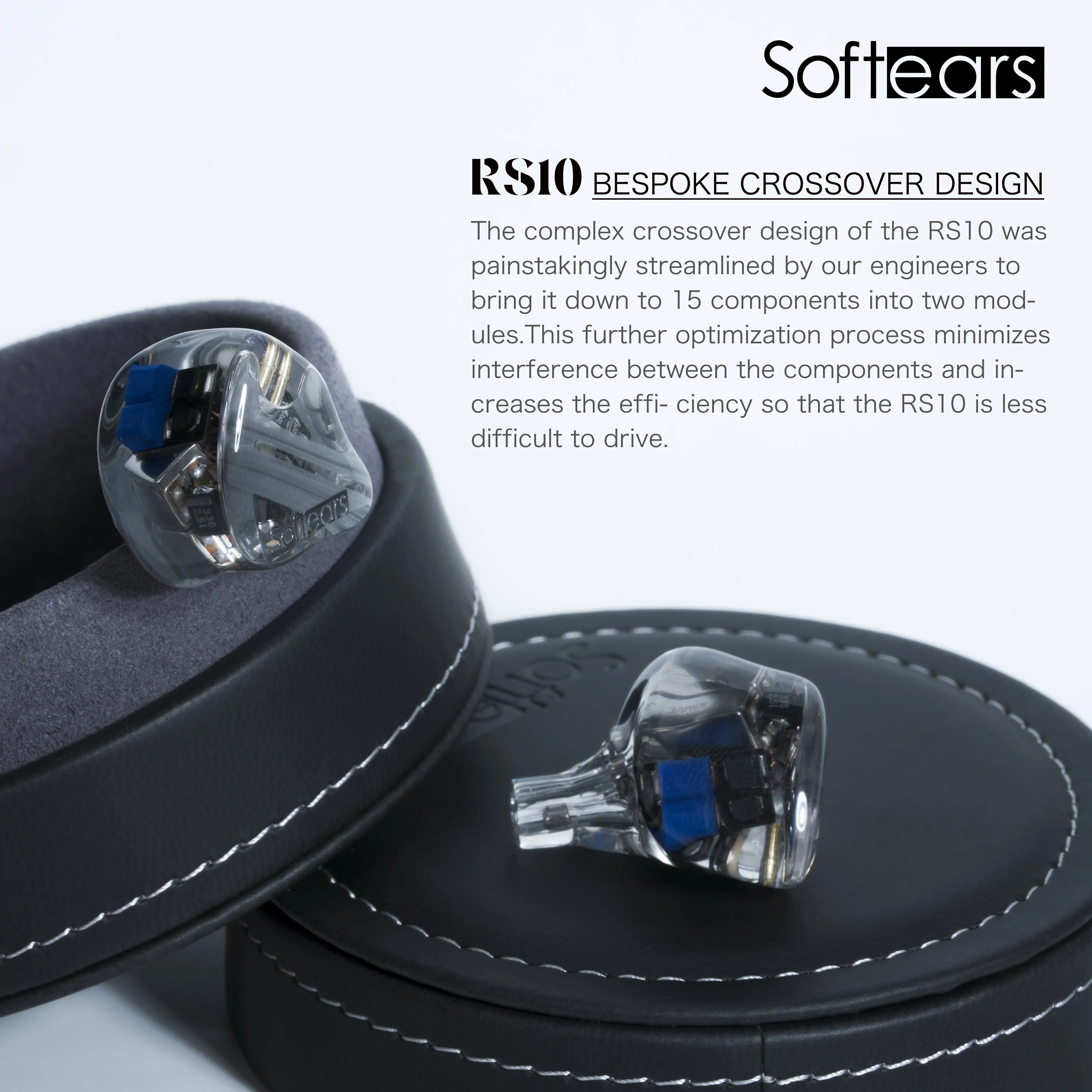 SoftEars RS10 Reference sound series flagship 10BA Hi-End in ear earsphones