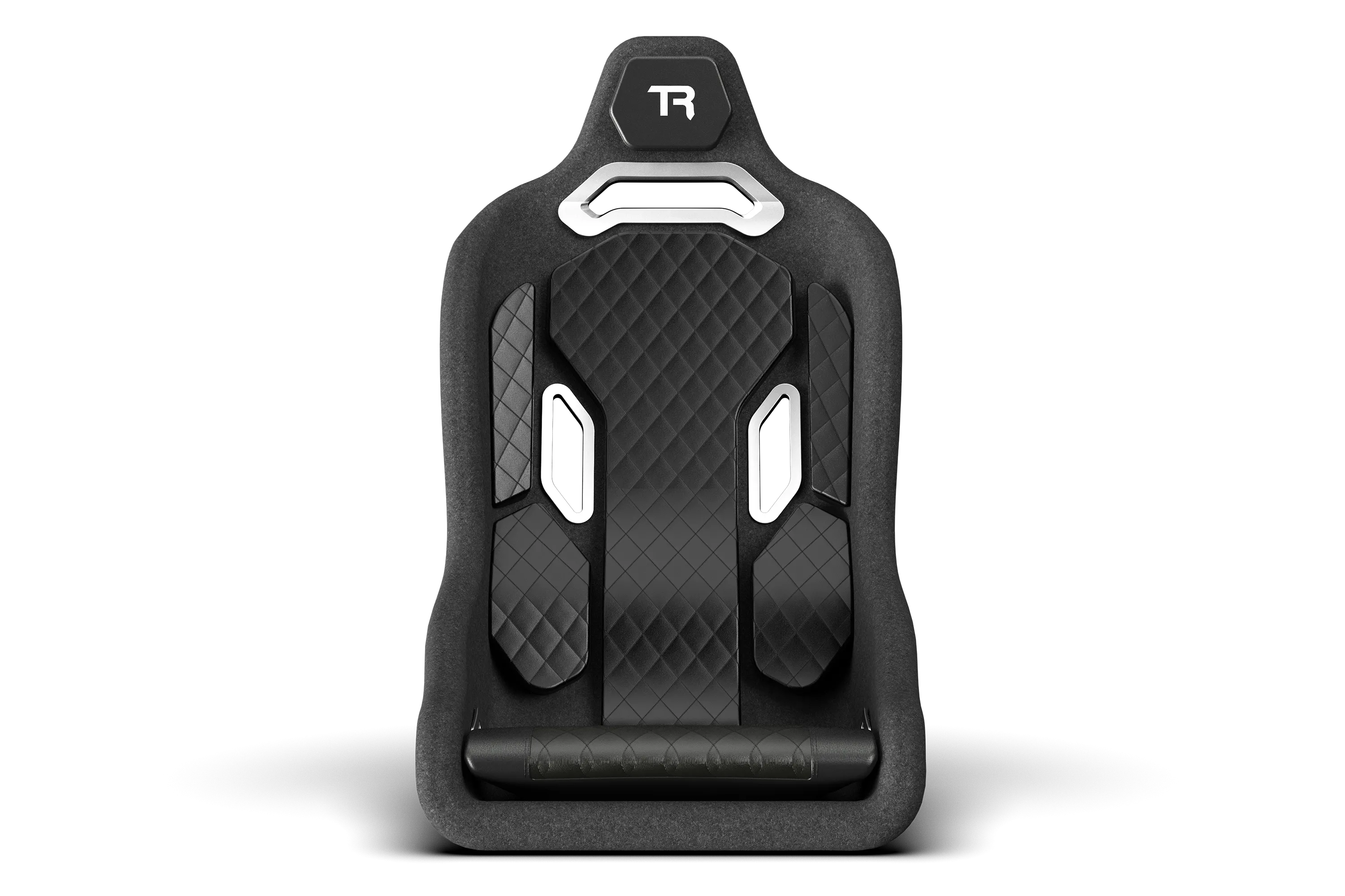 TRX Hybrid Fixed Fiberglass Seat - All Black